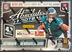 2024 Panini Absolute NFL Football HOBBY MEGA Box